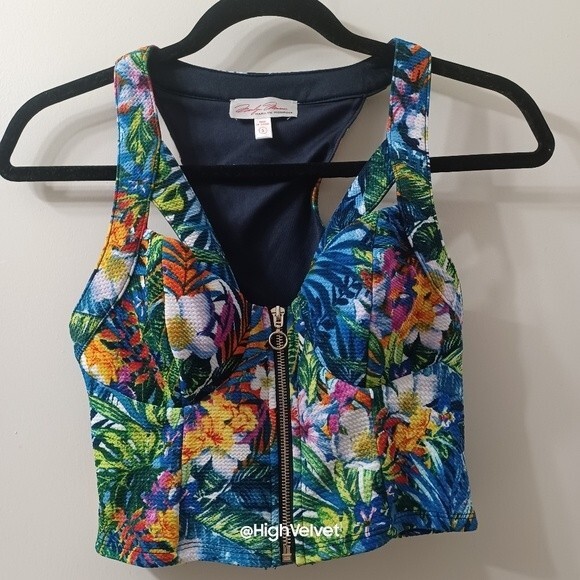 Marilyn Monroe Printed Sexy Crop Top sz Small - Picture 1 of 8